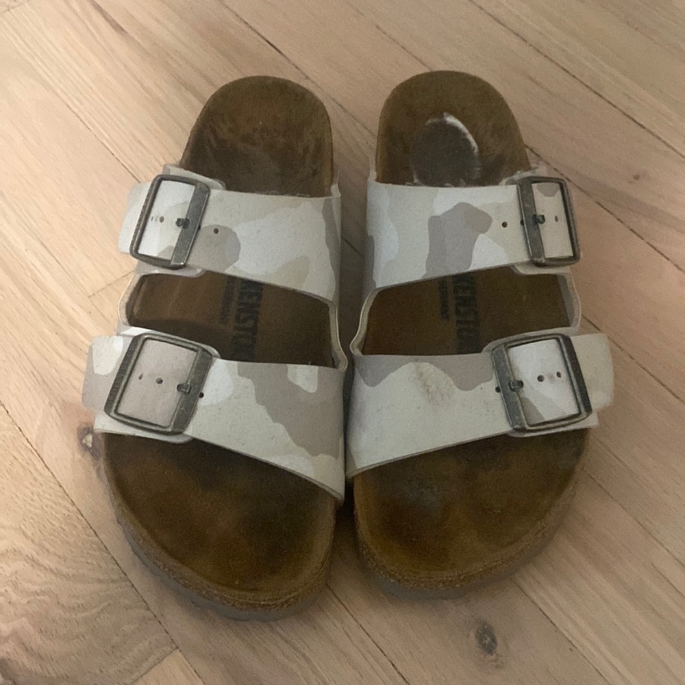 Camouflage Birkenstocks.
